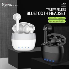 3D Smart Touch Control TWS Bluetooth Earbuds HIFI Music LED Display Wireless Earphone with TYPE-C Charging Box