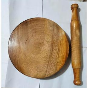 Roti Maker- Wooden (10 inchi size)