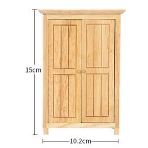 Handcrafted Wardrobe Compt ni Model Double Door Wardrobe