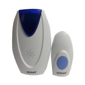 Water Proof Remote Control Wireless Doorbell - White and Blue