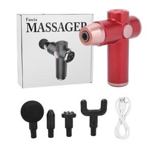 Percussion Massager Deep Tissue Muscle Vibrating Relaxing + 4 Heads