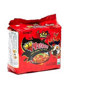 Samyang 2x Spicy Ramen 5ps x 140gm - 700gm - Korea