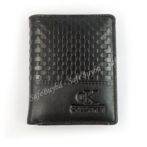 Black Stylish 100% Pure Leather Wallet For Men (Money bag)