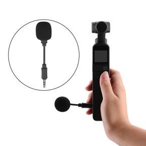 Mini Portable External 3.5mm Stereo Microphone Adapter for DJI Pocket 2