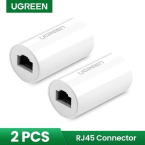 Ugreen RJ45 Ethernet Adapter 8P8C Female to Female Anti-Thunder Rj45 Connector Network Extension Cable Adapter Ethernet Cable