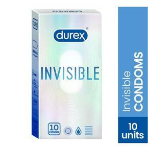 Durex Invisible Super Ultra Thin Condoms - 10pcs Pack
