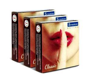 Sensation Condoms Classic ! Combo 3 pack