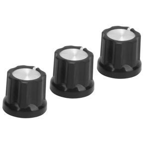 3x Effect Knob Volume Control Rotation Adjustment Button Audio Equipment Gift