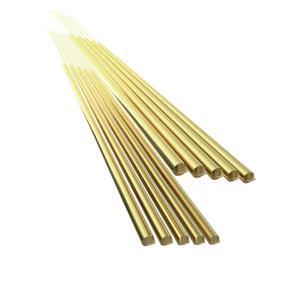 50pcs Brass Welding Wire Electrode 1.6mm*250mm Soldering Rod No Need Solder Powder