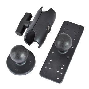 XHHDQES High-Strength Nylon+TPU Ball Mount with Fish Finder and Universal Plate Kayak Accessories for GARMIN