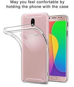 FON Soft Silicone Transparent Back Cover for Samsung Galaxy J7 Pro 2017 (OG) TPU