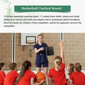 XHHDQES Electronic Basketball Strategy Board Tool,Basketball Coaching Practice Board with LCD Screen and Pen with Lock Function