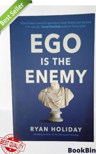 Ego Is the Enemy (White Print Premium Quality)