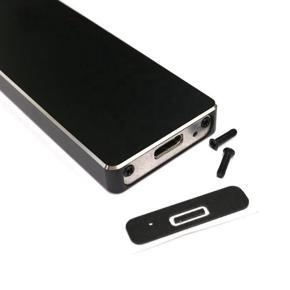 XHHDQES NGFF External Hard Drive Case, Portable M.2 Hard Drive External Case Type-C HDD Case for Mac Laptop, Only Case