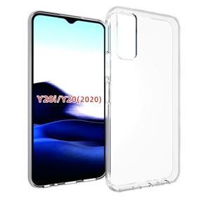 Soft Silicon Transparent case Back cover for Vivo Y0/Y20i