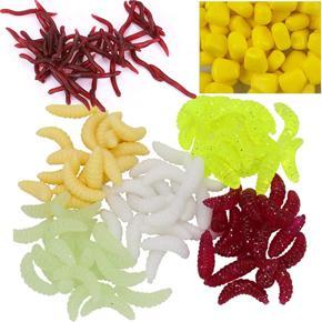 wax worms-10 * long earthworms
10 * crickets
30 * earthworms
25 * corn kernels
50 * yellow breadworms
25 * grey white breadworms
25 * red breadworms
25 * white breadworms
25 * Luminous Breadwo