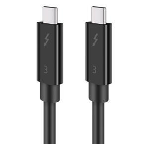 Typec Cable for Thunderbolt 3 Data Cable 40Gbps Full Speed 100W Fast Charge 5K Transmission