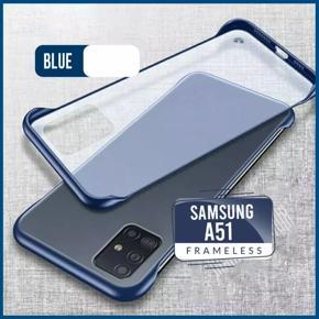 For Samsung Galaxy A51 Frameless Matte Transparent Back Cover