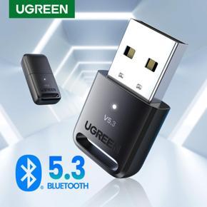 UGREEN USB Bluetooth 5.3 Dongle Adapter for PC Speaker Wireless Mouse Keyboard Music Audio Receiver Transmitters Bluetooth