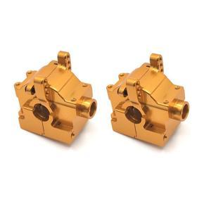 2Pcs Metal Gearbox Housing Cover EA1049 for JLB Racing CHEETAH 11101 21101 J3 Speed 1/10 RC Car Upgrade Parts