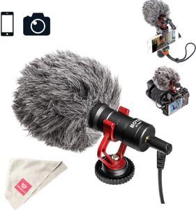 BOYA MM1 Microphone- Vlogging & YouTube Video Microphone For Smartphone, PC DSLR