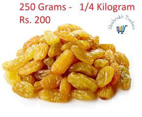 Kishmish Raisins 250 grams + خشک انگور کشمش Superfood Naturally High in Fiber, Iron and Immune Boosting diet dry fruits