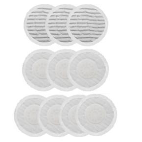ARELENE 10Pcs Mops Pads Replacement Compatible for Shark S7000 Series, S7000 S7000AMZ S7001 S7001TGT Steam