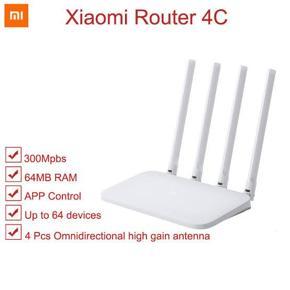 Xiaomi Mi 4C Wireless Router 2.4GHz / 300Mbps / Four Antennas-WHITE