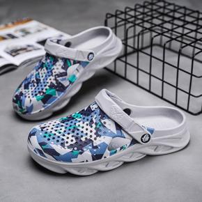 2022 Summer Graffiti Fashion Slippers men's Flip Flops Sandal Beach Sandals Plus Size Shoes Man Shoes Flats Sandals Casual shoes