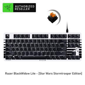 Razer BlackWidow Lite - [Star Wars Stormtrooper Edition] - Silent Mechanical Keyboard (Orange Switch)
