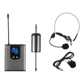 Wireless Headset Microphone System For iPhone DSLR Camera YouTube Vlog