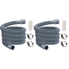 ARELENE 2X Automatic Drum Washing Machine Drain Pipe Drain Hose Fittings, 1.5 Meter