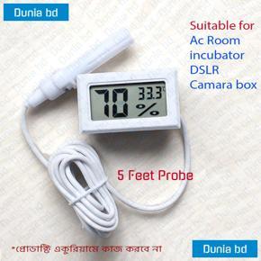 Digital Hygrometer Thermometer Mini LCD Thermostat Display for Chillers Ac Room incubator Chamara Box