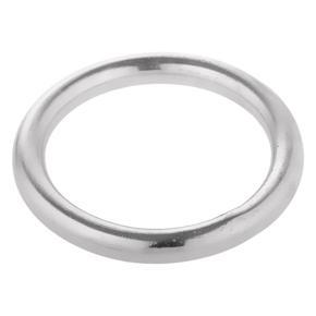 Multi Purpose Rust Resistance 304 Stainless Steel Smooth Welded Polished Round O Rings Thickness - galactic,8 x 60mm