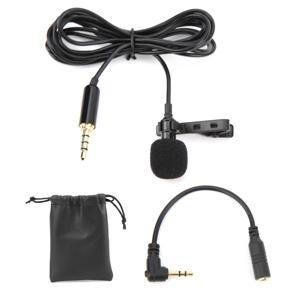 Clip On Microphones Eletronic Accessory Artificial Leather Lapel Microphone