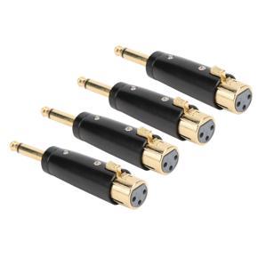 XLR Adapter 3.7 X 0.6in Metal Zinc Alloy