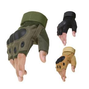 1 Pair Tactical Gloves for Man Motoccycle Half Finger Outdoor 02 pieces Gym Glooves Sport Motor Bike Cycle Gloves Fingerless for Men