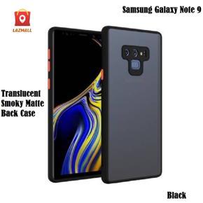 Samsung Galaxy Note 9 Translucent Matte Cover (Shockproof And Anti-Drop Protection) Smoky Frosted Case