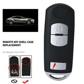 ARELENE Keyless Entry Remote Car Key Shell Case Fob 4 Button for Mazda 3 6 CX-3 CX-9 MX5