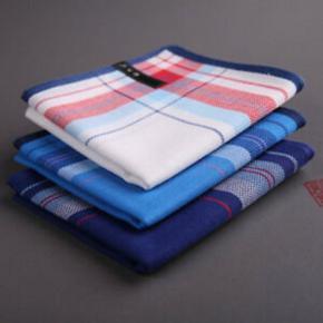 Pack of 2 soft cotton men boys handkerchief in elegant design soft romal in best quality