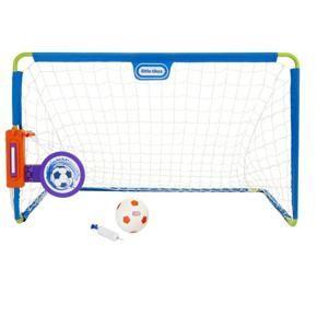 Little Tikes 2-in-1 Water Soccer and Football Sports Game with Net, Ball & Pump, Toy Sports Play Set for Kids Girls Boys Ages 3 4 5+ Year Old