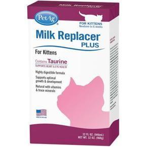 Pet-Ag Milk Replacer Plus Liquid for Kittens, 32 oz