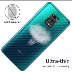 FOR Xiaomi Redmi note 9 pro/Xiaomi Redmi note 9 pro max/Xiaomi Redmi note 9s/Poco m2 pro Carbon fiber sticker back screen protector back poly