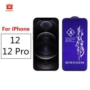 For Apple iPhone 12 (6.1) Rinbo Type Tempered Glass Screen Protector (Better than 6D/9D/11D)- Black