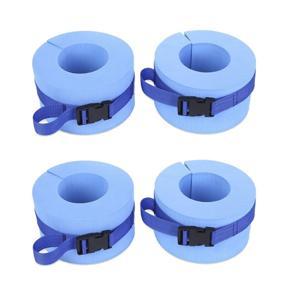 ARELENE 4X Swimming Weights Aquatic Cuffs Water Aerobics Float Ring Fitness Exercise Set Workout Ankles Arms Belts