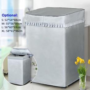 Washing Machine Laundry Cover Automatic Dustproof Sunscreen Waterproof Protector - 58x61x96cm