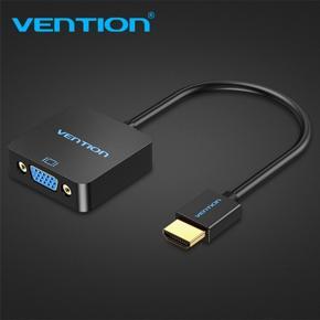 Vention HDMI to VGA Adapter Male to Female Converter 1080P VGA to HDMI With 3.5 Jack Audio Cable for Laptop TV HDMI to VGA