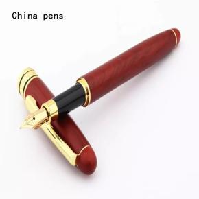 High quality Red Wooden Fountain Pen