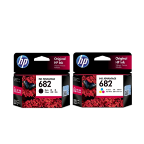 HP 682 Black & Tri-Color Ink Advantage Cartridge (Set)