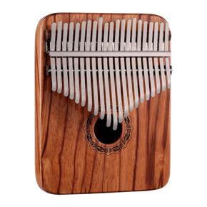 Hluru Kalimba One-Box Gabonese Rosewood Thumb Piano Musical Instrument Mini Kalimba,21-Key